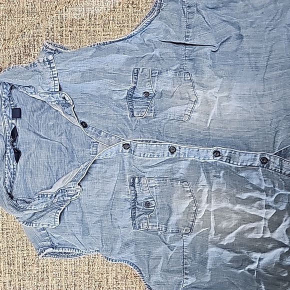 sleeveless camp shirt - 1x **clearance** - Picture 2 of 7